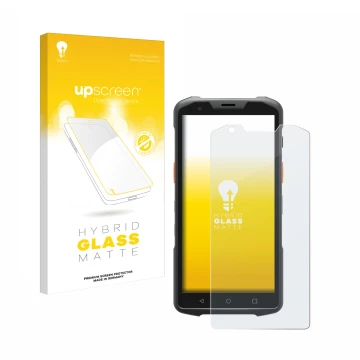 Front side of a product packaging with the brand logo upscreen. Next to it is the device Sunmi L2s Pro shown with the correspo