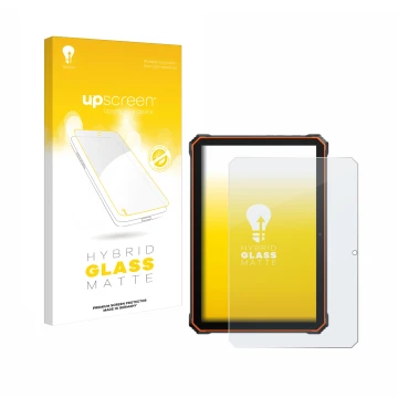 Front side of a product packaging with the brand logo upscreen. Next to it is the device Blackview Active 6 shown with the cor