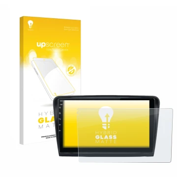 Front side of a product packaging with the brand logo upscreen. Next to it is the device Junsun V1 Plus 10