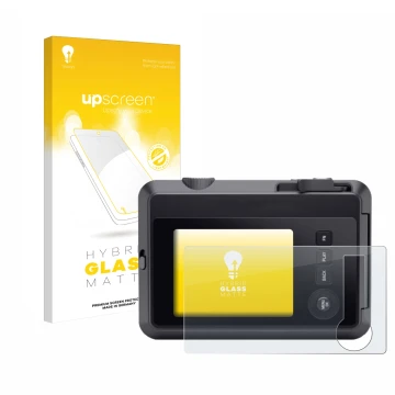 Front side of a product packaging with the brand logo upscreen. Next to it is the device Leica SOFORT 2 shown with the corresp