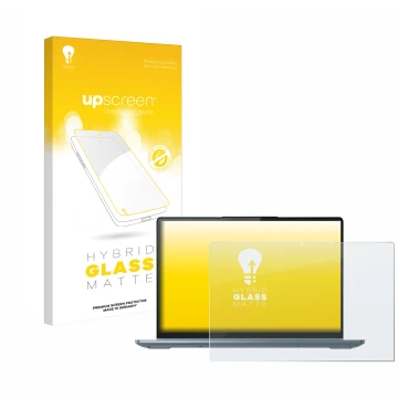 Front side of a product packaging with the brand logo upscreen. Next to it is the device Lenovo IdeaPad Flex 5 14