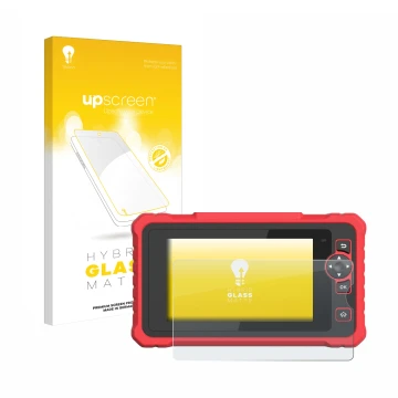 Front side of a product packaging with the brand logo upscreen. Next to it is the device Launch CRP 359 shown with the corresp