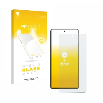 Front side of a product packaging with the brand logo upscreen. Next to it is the device Vivo iQOO 12 shown with the correspon