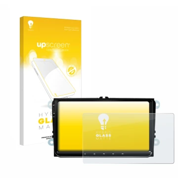 Front side of a product packaging with the brand logo upscreen. Next to it is the device Eonon 53 SE shown with the correspond