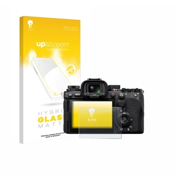 Front side of a product packaging with the brand logo upscreen. Next to it is the device Sony Alpha 9 III shown with the corre