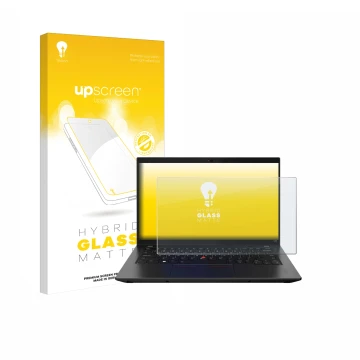 Front side of a product packaging with the brand logo upscreen. Next to it is the device Lenovo ThinkPad L14 Gen 3 shown with 