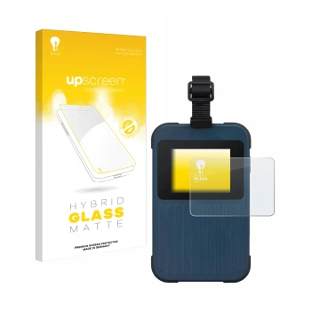 Front side of a product packaging with the brand logo upscreen. Next to it is the device Acer Enduro Connect M3 shown with the