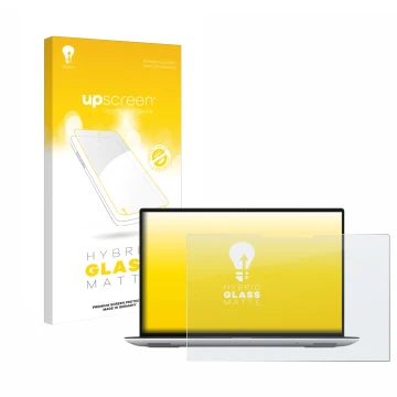 Front side of a product packaging with the brand logo upscreen. Next to it is the device Dell Precision 5480 Touch shown with 