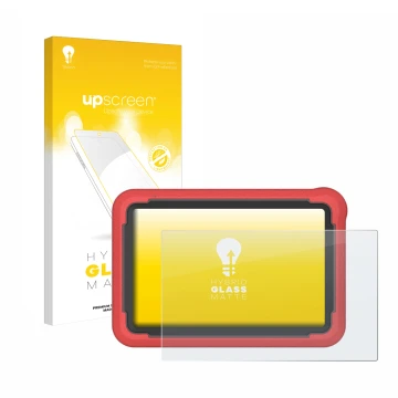 Front side of a product packaging with the brand logo upscreen. Next to it is the device Launch X-431 ProV5 2023 (10,1