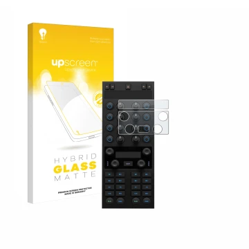Front side of a product packaging with the brand logo upscreen. Next to it is the device Native Instruments Traktor Kontrol X1