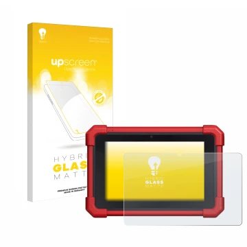 Front side of a product packaging with the brand logo upscreen. Next to it is the device Launch MOT IV (4) shown with the corr