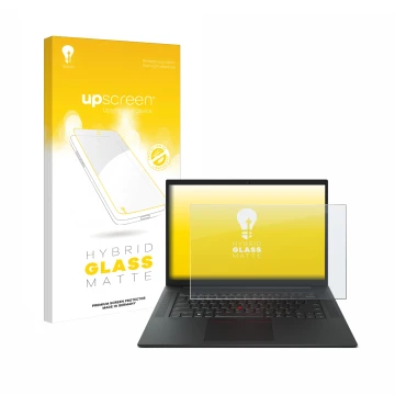 Front side of a product packaging with the brand logo upscreen. Next to it is the device Lenovo ThinkPad P1 Gen 6 16