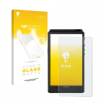 Front side of a product packaging with the brand logo upscreen. Next to it is the device Hiby R6 III shown with the correspond