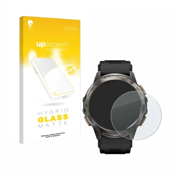 Front side of a product packaging with the brand logo upscreen. Next to it is the device Kospet Tank T3 shown with the corresp