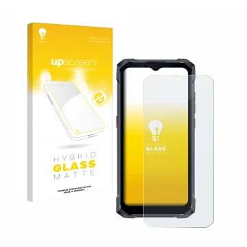 Front side of a product packaging with the brand logo upscreen. Next to it is the device Hotwav W11 shown with the correspondi