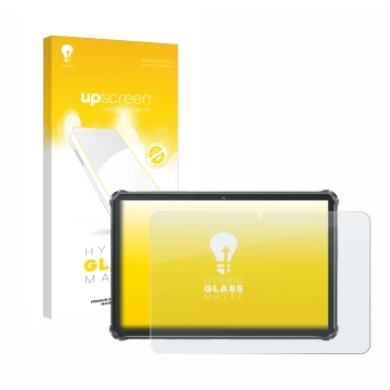 Front side of a product packaging with the brand logo upscreen. Next to it is the device Oukitel RT8 shown with the correspond