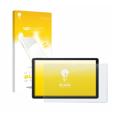 Front side of a product packaging with the brand logo upscreen. Next to it is the device Blackview Mega 1 shown with the corre