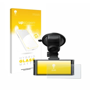 Front side of a product packaging with the brand logo upscreen. Next to it is the device Redtiger F7NS 4K shown with the corre