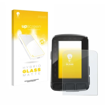 Front side of a product packaging with the brand logo upscreen. Next to it is the device Wahoo Elemnt Roam V2 GPS shown with t