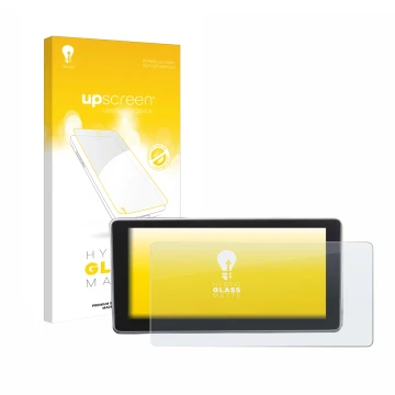 Front side of a product packaging with the brand logo upscreen. Next to it is the device Audi A4 B9 2016 MMI 8