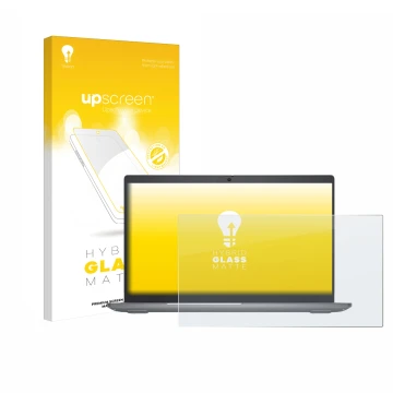 Front side of a product packaging with the brand logo upscreen. Next to it is the device Dell Latitude 5550 Laptop shown with 