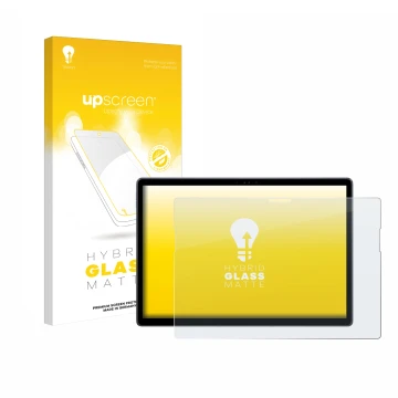 Front side of a product packaging with the brand logo upscreen. Next to it is the device Dell Latitude 7350 Detachable shown w