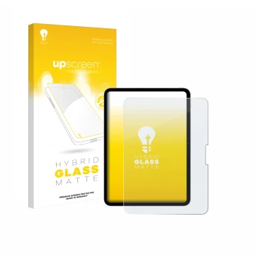 Front side of a product packaging with the brand logo upscreen. Next to it is the device Apple iPad Pro 11