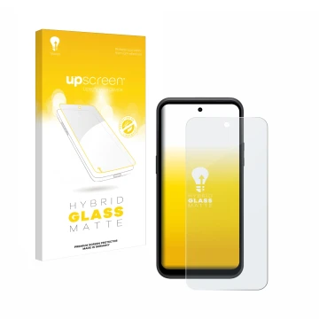 Front side of a product packaging with the brand logo upscreen. Next to it is the device HMD XR21 shown with the corresponding