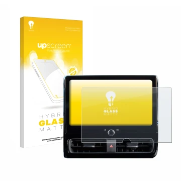 Front side of a product packaging with the brand logo upscreen. Next to it is the device Toyota Yaris 2024 shown with the corr