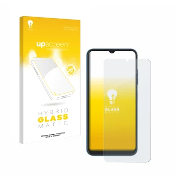 Front side of a product packaging with the brand logo upscreen. Next to it is the device Hotwav Note 13 shown with the corresp