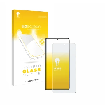 Front side of a product packaging with the brand logo upscreen. Next to it is the device Xiaomi Poco F6 shown with the corresp