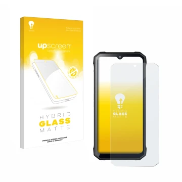 Front side of a product packaging with the brand logo upscreen. Next to it is the device Hotwav T7 shown with the correspondin