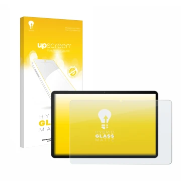 Front side of a product packaging with the brand logo upscreen. Next to it is the device Huawei MatePad SE 11