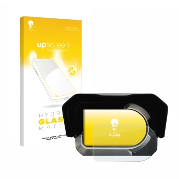Front side of a product packaging with the brand logo upscreen. Next to it is the device Kymco CV3 shown with the correspondin