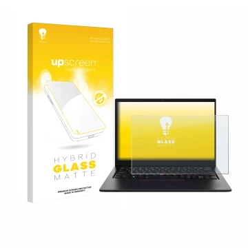 Front side of a product packaging with the brand logo upscreen. Next to it is the device Lenovo ThinkPad L13 Gen 5 shown with 
