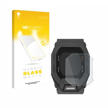 Front side of a product packaging with the brand logo upscreen. Next to it is the device Casio G-Shock GBD-200 shown with the 