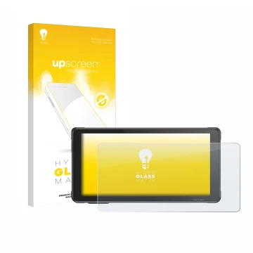 Front side of a product packaging with the brand logo upscreen. Next to it is the device Interphone RideSync Sync55 shown with