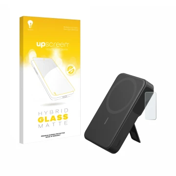 Front side of a product packaging with the brand logo upscreen. Next to it is the device Anker MagGo shown with the correspond
