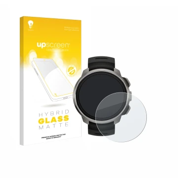 Front side of a product packaging with the brand logo upscreen. Next to it is the device Suunto Ocean shown with the correspon