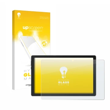 Front side of a product packaging with the brand logo upscreen. Next to it is the device HotLight HOTC101 10