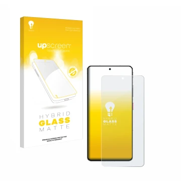 Front side of a product packaging with the brand logo upscreen. Next to it is the device ZTE Nubia Z60S Pro shown with the cor