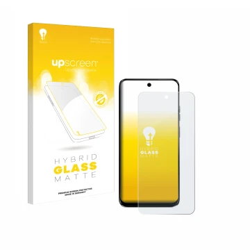 Front side of a product packaging with the brand logo upscreen. Next to it is the device Motorola G34 5G shown with the corres