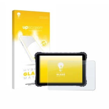 Front side of a product packaging with the brand logo upscreen. Next to it is the device Topicon MDT865 shown with the corresp