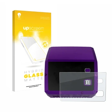 Front side of a product packaging with the brand logo upscreen. Next to it is the device SkyRc Q200 neo shown with the corresp