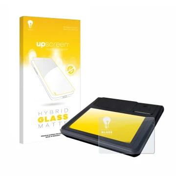 Front side of a product packaging with the brand logo upscreen. Next to it is the device Techfive ECR 100 shown with the corre