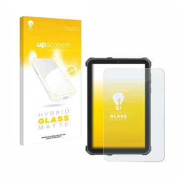 Front side of a product packaging with the brand logo upscreen. Next to it is the device Oukitel RT3 Pro shown with the corres