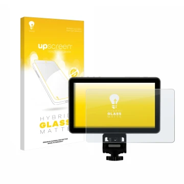 Front side of a product packaging with the brand logo upscreen. Next to it is the device Rollei Viltrox DC-X2 6