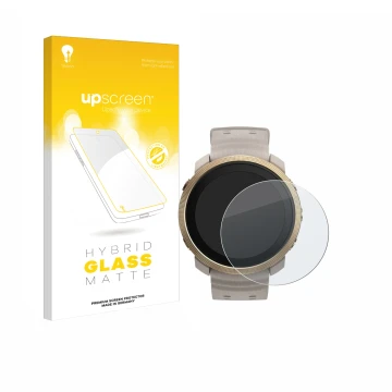 Front side of a product packaging with the brand logo upscreen. Next to it is the device Polar Vantage M3 shown with the corre