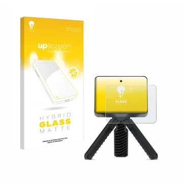 Front side of a product packaging with the brand logo upscreen. Next to it is the device Garmin Approach R10 shown with the co