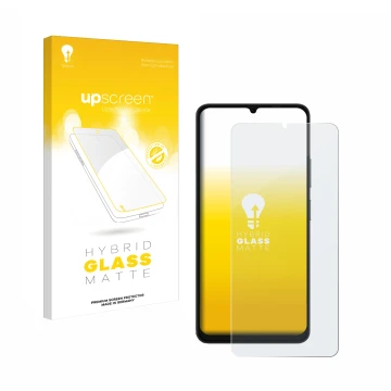 Front side of a product packaging with the brand logo upscreen. Next to it is the device Ulefone Note 20 Pro shown with the co